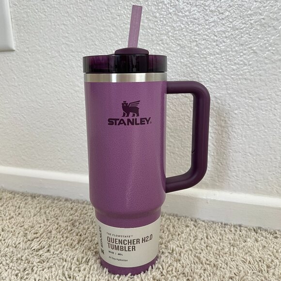 Stanley 30oz Tumbler Hammertone Lilac NWT - Picture 1 of 4